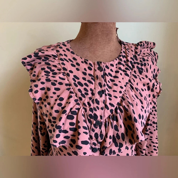 Zara leopard print dress - Picture 2 of 8